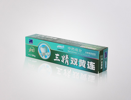 三精雙黃連牙膏（冬青薄荷香型）