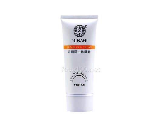 同仁堂潤顏麗白防曬霜 SPF30+PA+++）代理