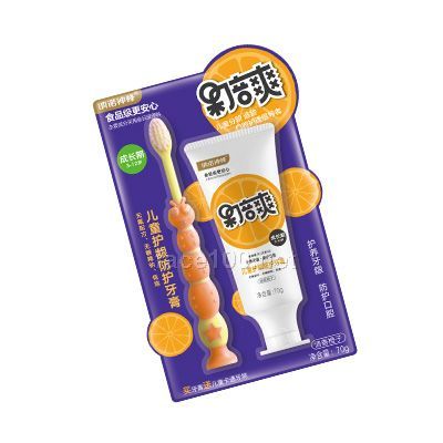 兒童護(hù)齦防護(hù)牙膏-成長(zhǎng)期 香型：清香橙子